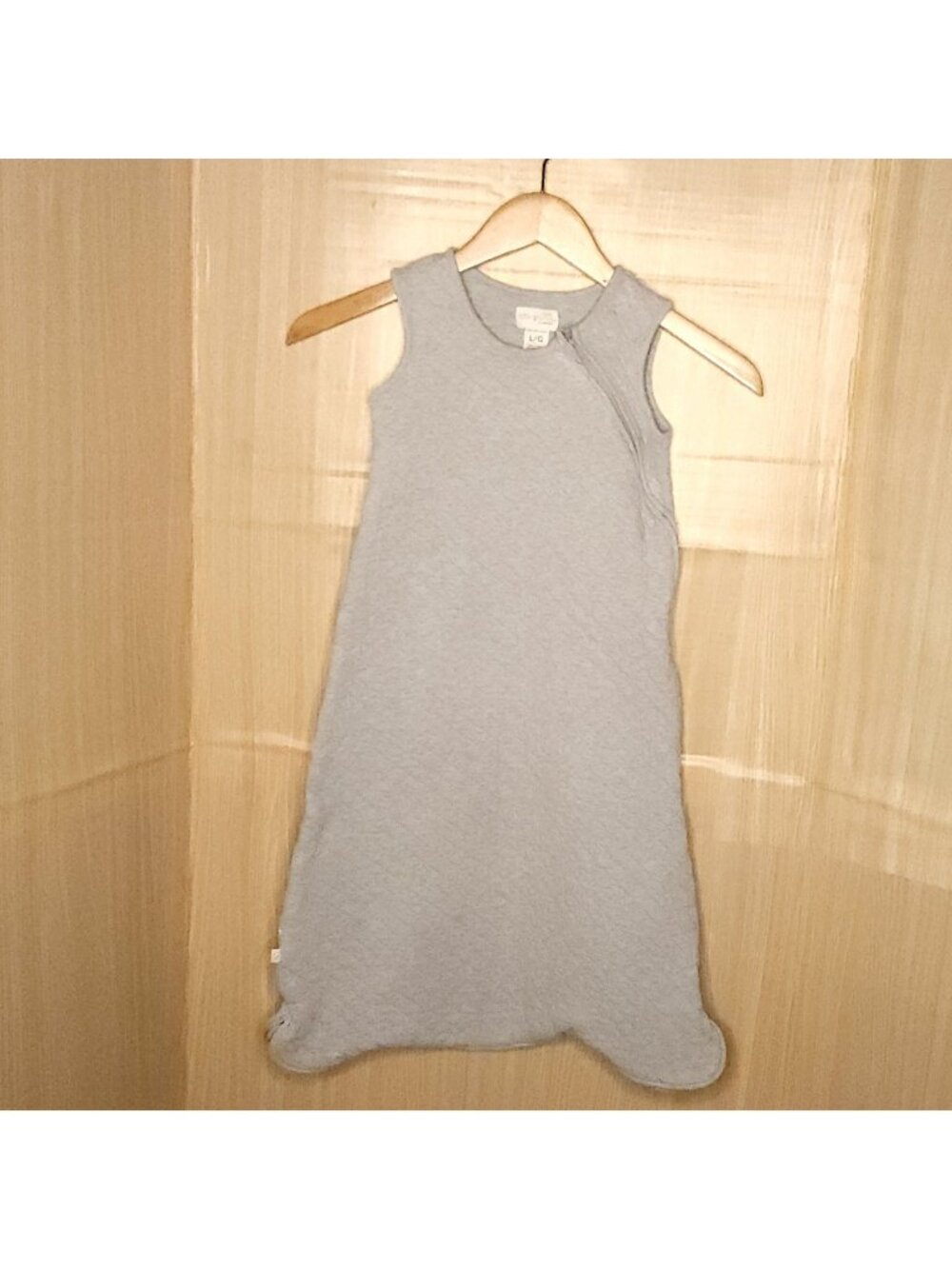 Little Planet Infant Grey Quilted Wearable Blanket Large